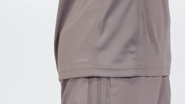 Marrom Camiseta Treino HIIT Três Listras