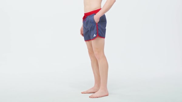 สีน้ำเงิน กางเกงว่ายน้ำขาสั้น Tom Daley จากอาดิดาส