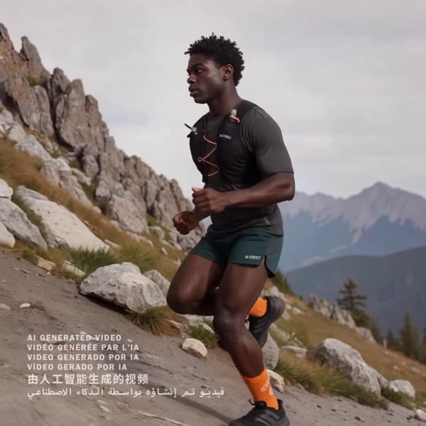 Siyah Terrex Trail Running Techrock 5 L Yelek