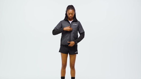 Svart Terrex Multi CLIMAWARM Insulated Hybrid Hooded Jakke