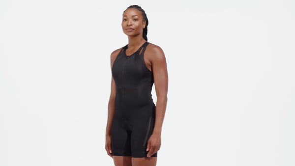 Black The AEROREADY Cycling Onesie
