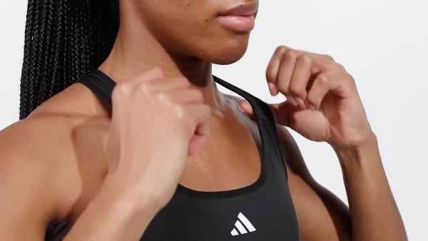 Schwarz TECHFIT Sport-BH