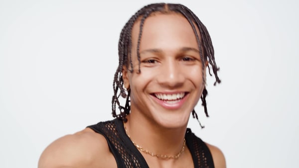 Đen Áo Tank Top Vải Lưới adidas x Jeremy Scott