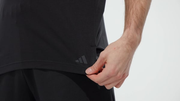 Svart Yoga Training T-skjorte