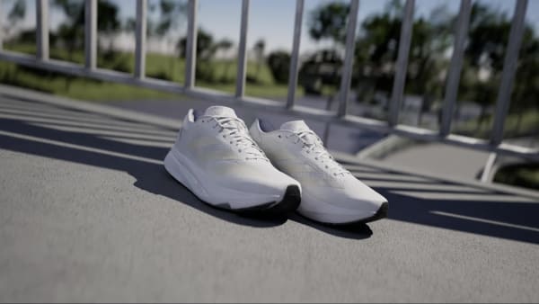 สีขาว รองเท้าวิ่ง Adizero Sl2