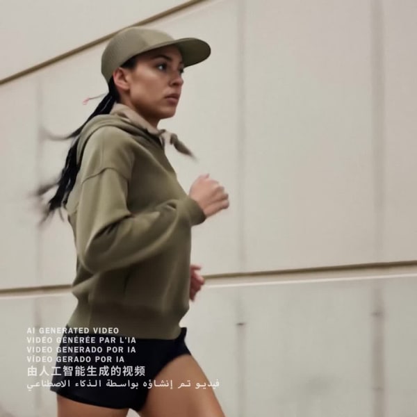 Πράσινο Hoodie για τρέξιμο Adi365 H.Koumori (Unisex)