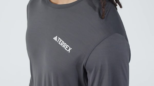 Gris Polera Terrex Xperior Climacool+ Manga Larga