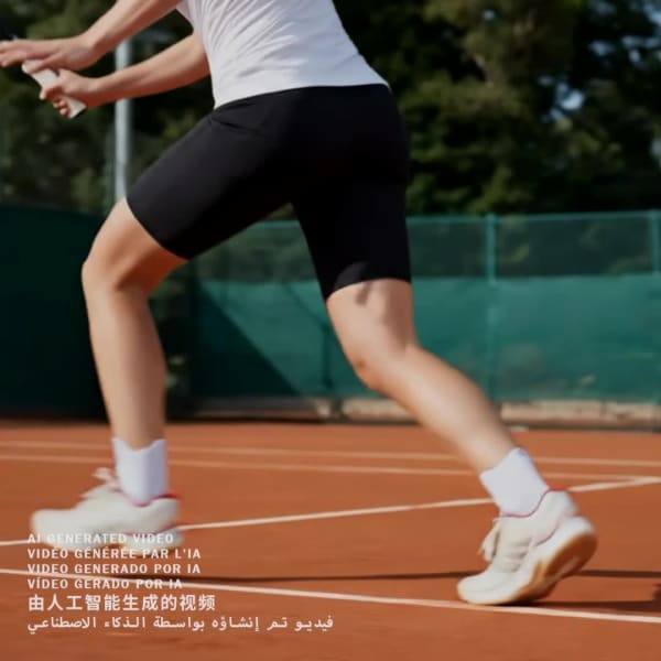 White Avacourt 3 Tennis Shoes