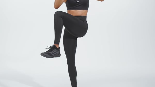 Negro Mallas Optimé de largo completo