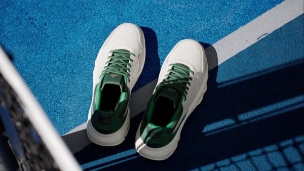 Vit Courtjam Control 3 Premium Tennisskor