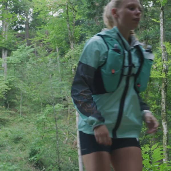 adidas Terrex Agravic Pro RAIN.RDY Trail Running Jacket Turquoise adidas UK