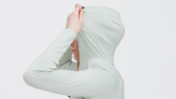 Verde Giacca da hiking Terrex Tech Fleece Lite Hooded