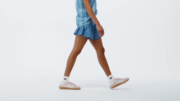 Bleu JUPE PLISSÉE DENIM