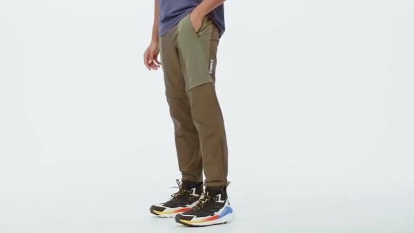 Green Terrex Xperior Utilitas CLIMA365 Zip-off Tracksuit Bottoms

