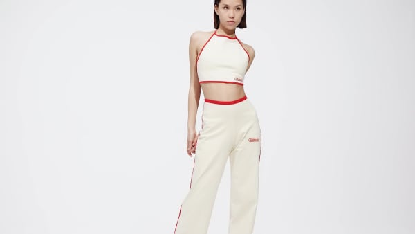 White Straight Pants DH870