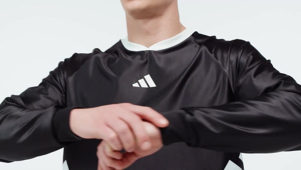 Preto Camiseta de Manga Longa All Time Classics