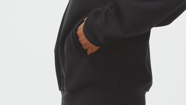 Czerń Bluza dresowa Real Madrid Doubleknit