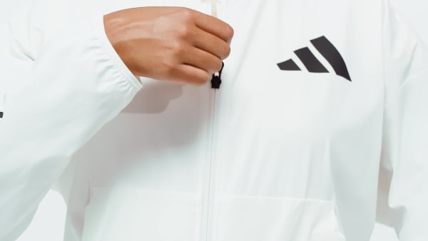 Blanco CHAQUETA BÓMBER ADIDAS Z.N.E. TEJIDA