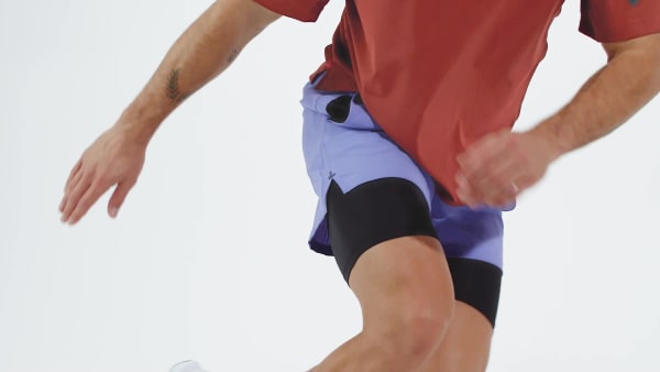 Blue Gym+ 2-in-1 Shorts