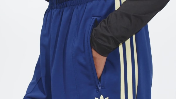 Azul Pantalón Deportivo Holgado 