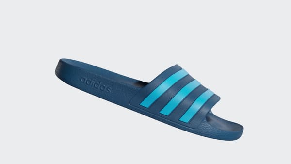 modrá Pantofle Adilette Aqua