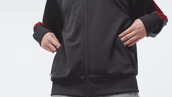 Μαύρο Adicolor Classic Firebird Loose Track Top