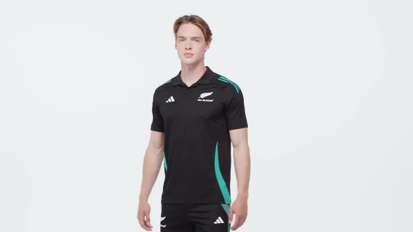 Sort All Blacks træningspolotrøje