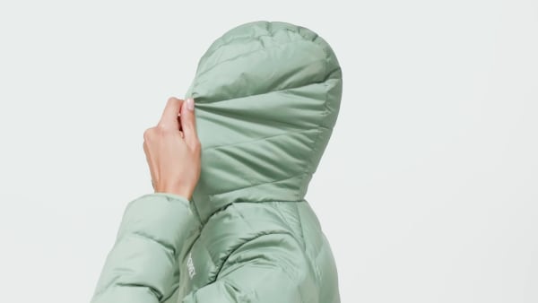 Verde Campera Térmica Ligera Terrex Multi con Capucha