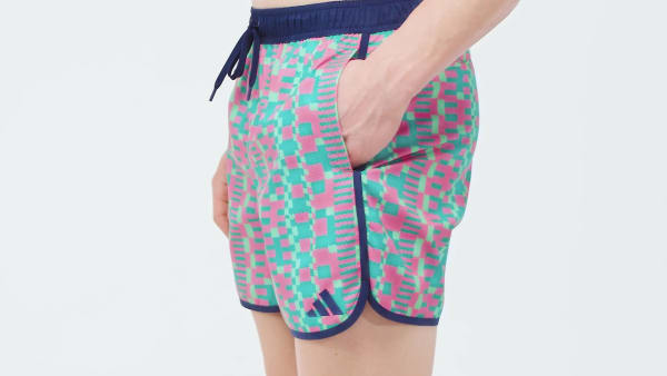 Rozowy Szorty do pływania adidas Tom Daley