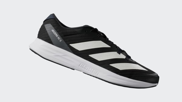 Schwarz Adizero RC 5 Laufschuh