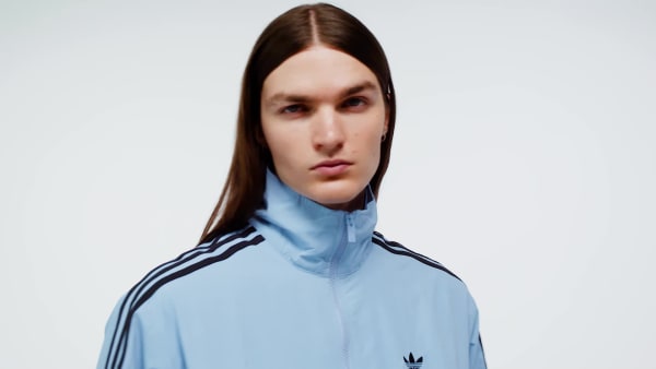 Blu Track top adicolor Woven Firebird