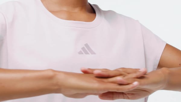 Power Workout Cropped Boxy 3-Stripes Tank