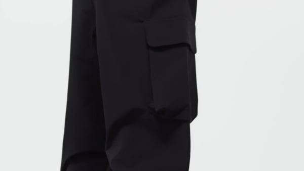 Zwart City Tech Windbreaker Broek