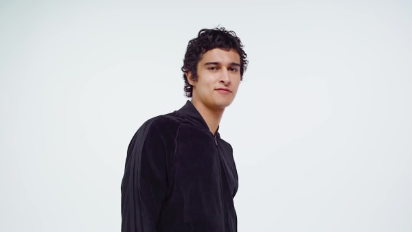 Black SST 아디컬러 벨루어 트랙 탑