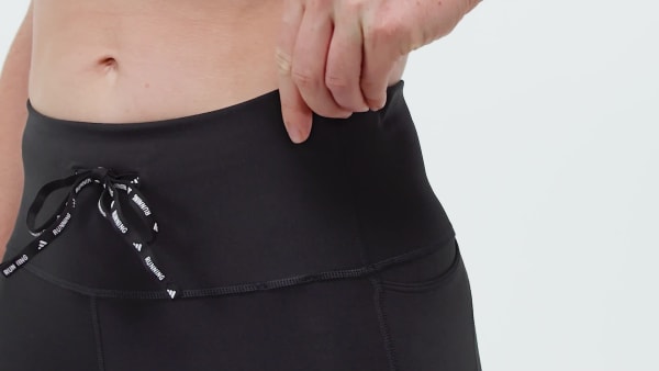 Negro Mallas largas de running Essentials