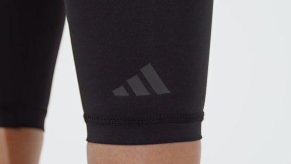 Czerń Legginsy Techfit Control X Rheon 7/8