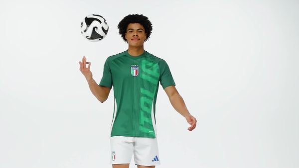 Verde Jersey Prepartido Italia