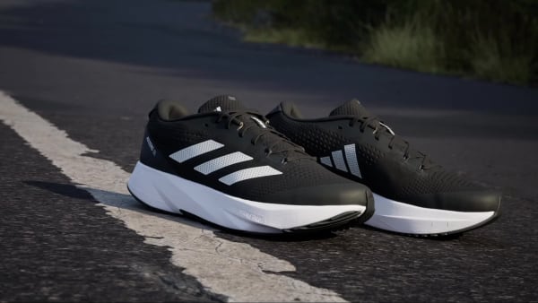 ブラック アディゼロ SL ワイド Lightstrike ランニング / Adizero SL Wide Lightstrike Running