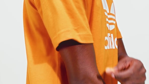Laranja Camiseta Adicolor Trefoil