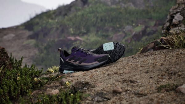 Fioletowy Buty Terrex Anylander Rain.Rdy Hiking