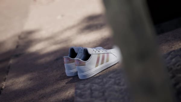 Blanco Zapatillas con Cordones adidas Grand Court Lifestyle para Tenis