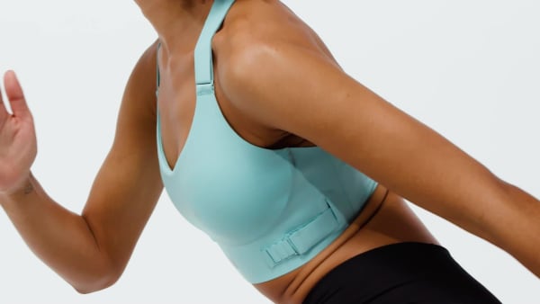Τιρκουάζ FastImpact Luxe Run High-Support Bra