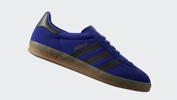 Μπλε Παπούτσια εσωτερικού χώρου adidas Gazelle