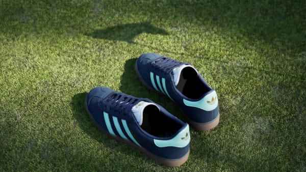 Bleu Chaussure de golf Gazelle Spikeless