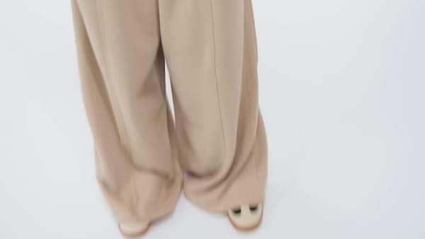 Beige Wide Jogger