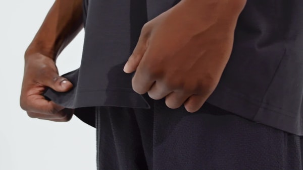 cierna Tričko Front 3-Stripes