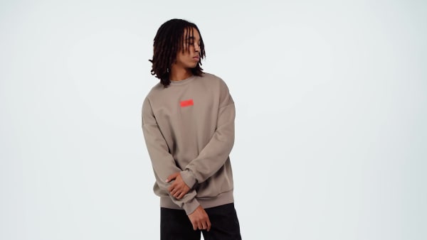 Brown AUDI REVOLUT F1 TEAM ELEVATED CREW SWEAT Sweatshirt