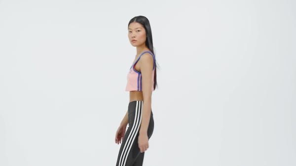 Pink Adicolor 3-Stripes Bra Top