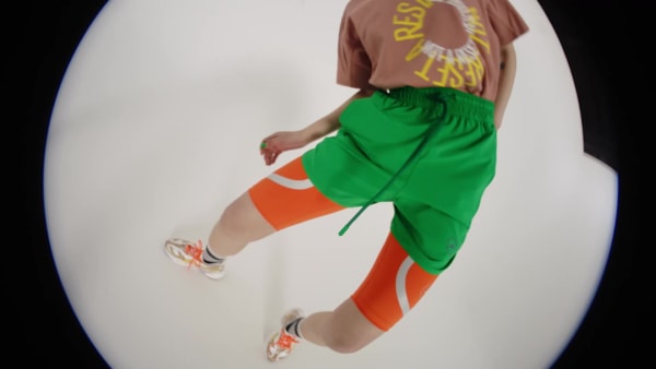Green adidas by Stella McCartney TruePurpose Training Shorts VS010