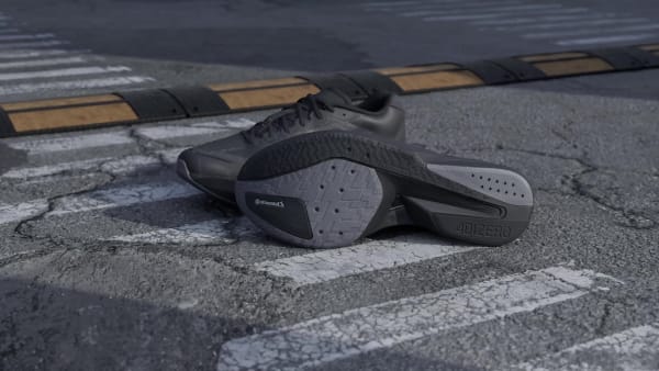 Svart Adizero Boston 13 Sko